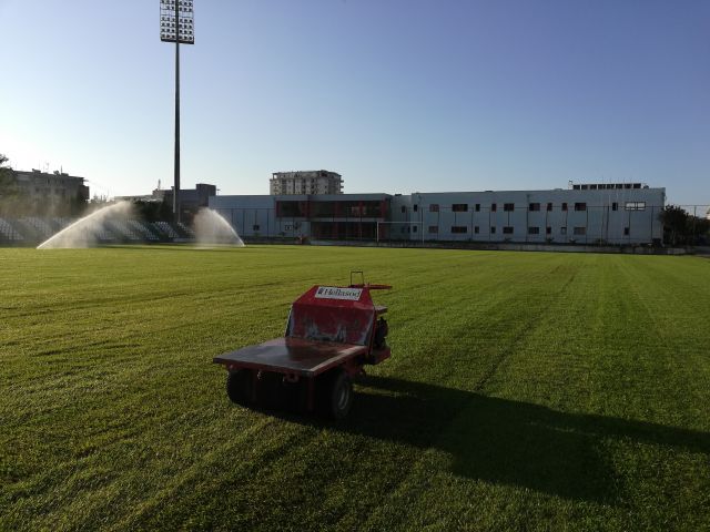 Hellasod with new turf in football pitches in Serbia!